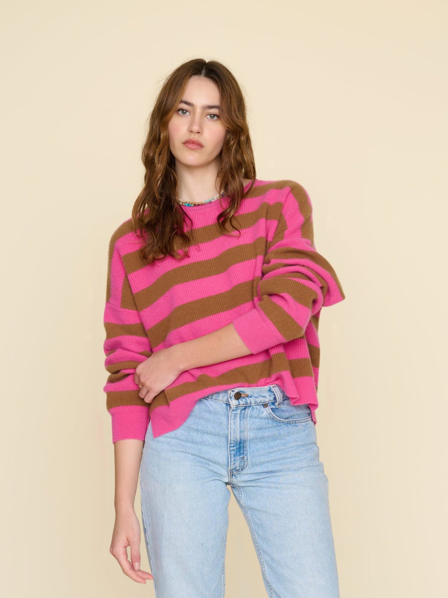 Xirena Sweater Berry Tart Coco Sweater