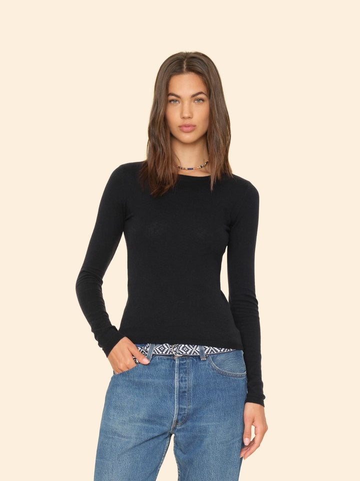 Xirena Sweater Black Crewe Sweater