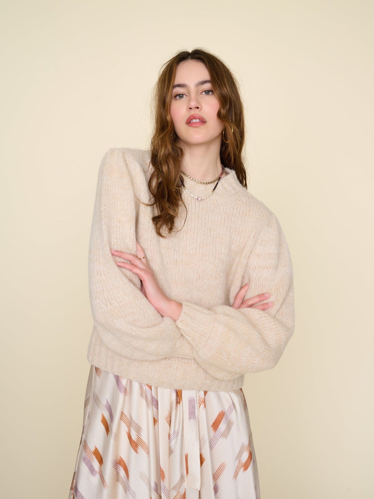 Xirena Sweater Dune Marble Rosabel Sweater