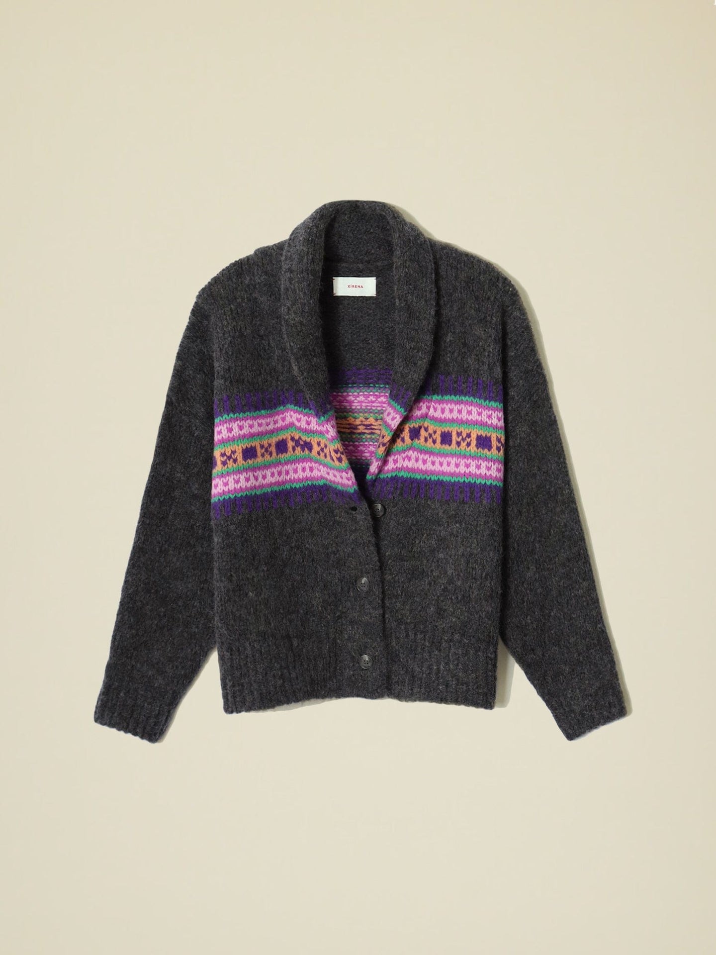 Xirena Sweater Heather Charcoal Waylon Sweater