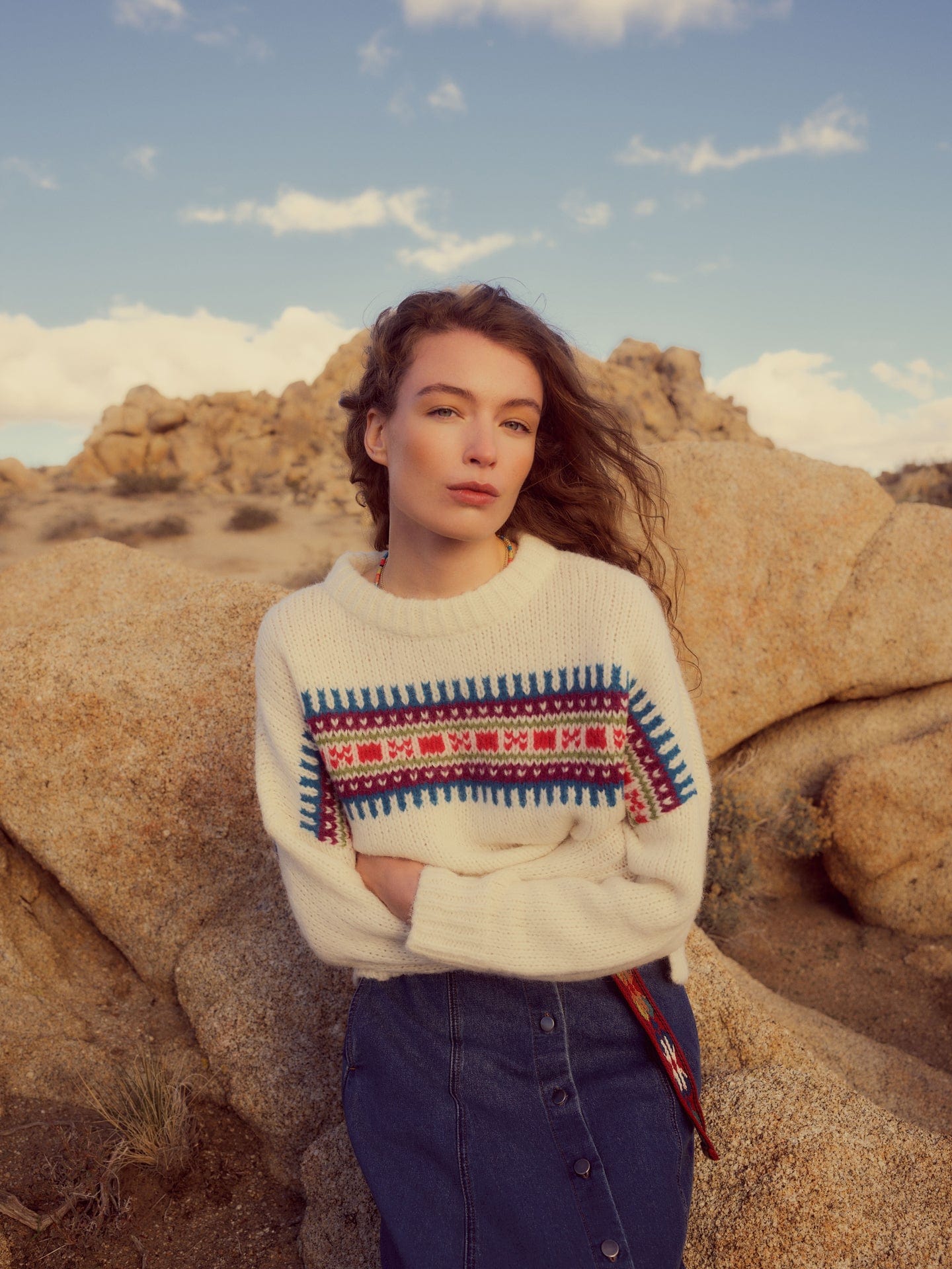 Xirena Sweater Ivory Nolan Sweater