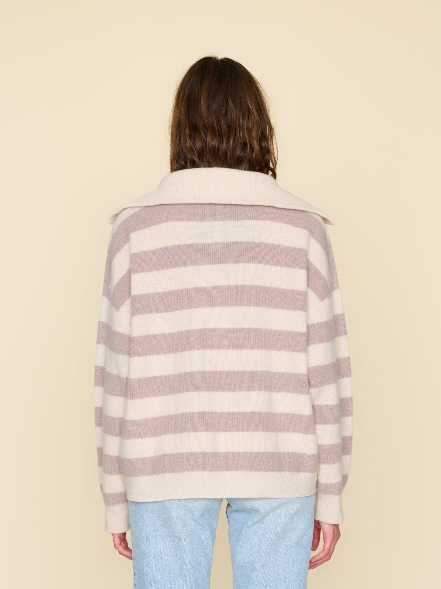 Xirena Sweater Vanilla Mauve Rafferty Sweater