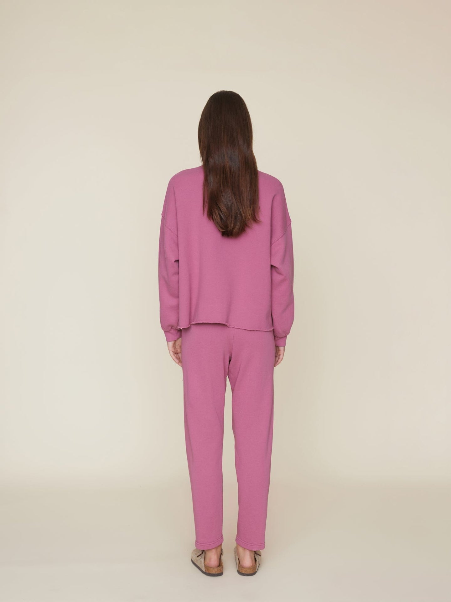 Xirena Sweatpant Pink Clover Crosby Sweatpant