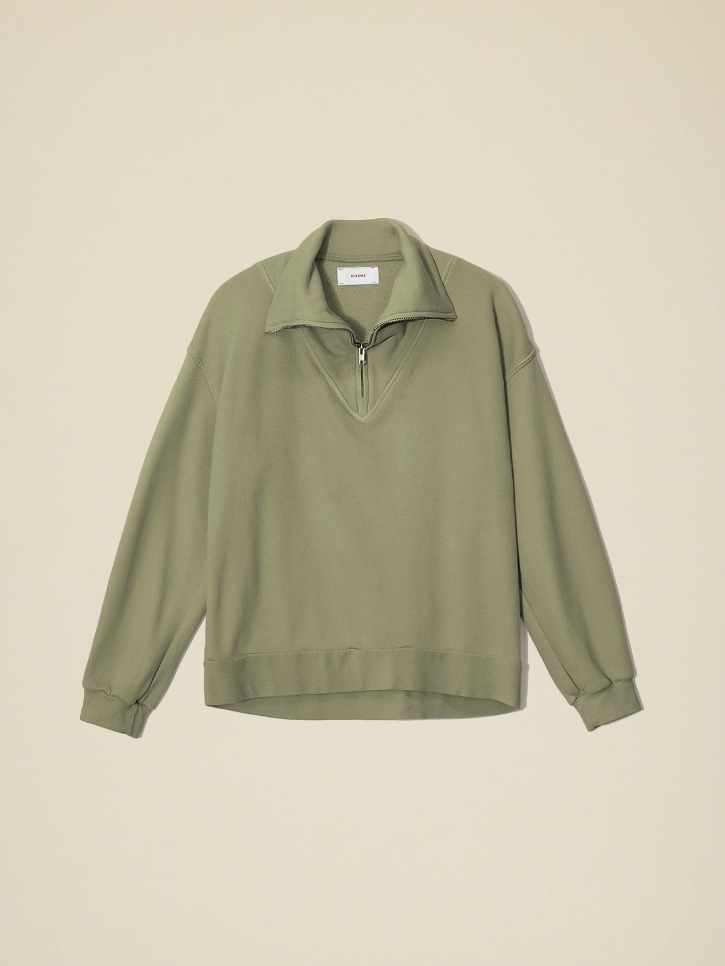 Xirena Sweatshirt Green Agate Clark Sweatshirt