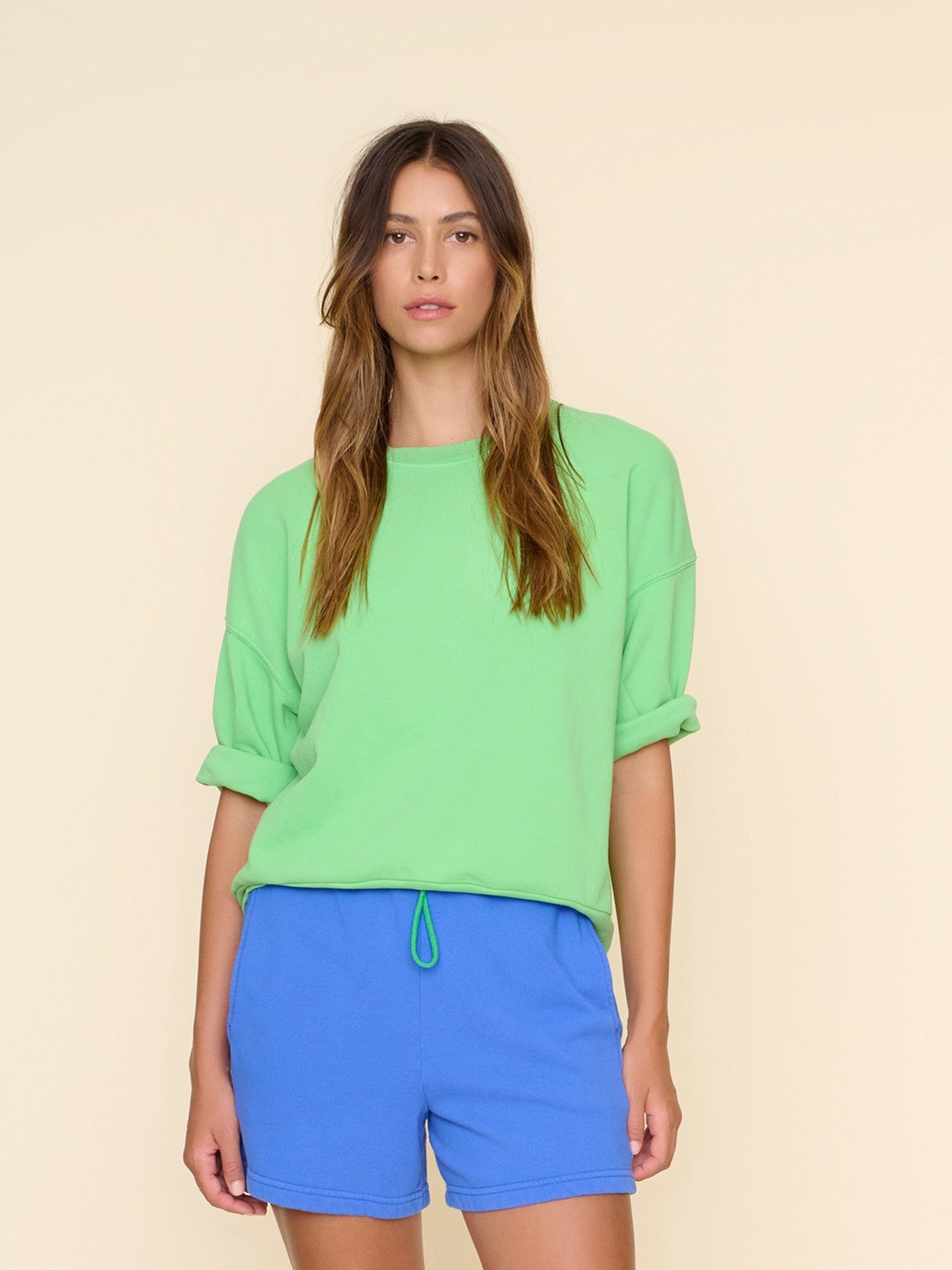 Xirena Sweatshirt Lush Green Trixie Sweatshirt
