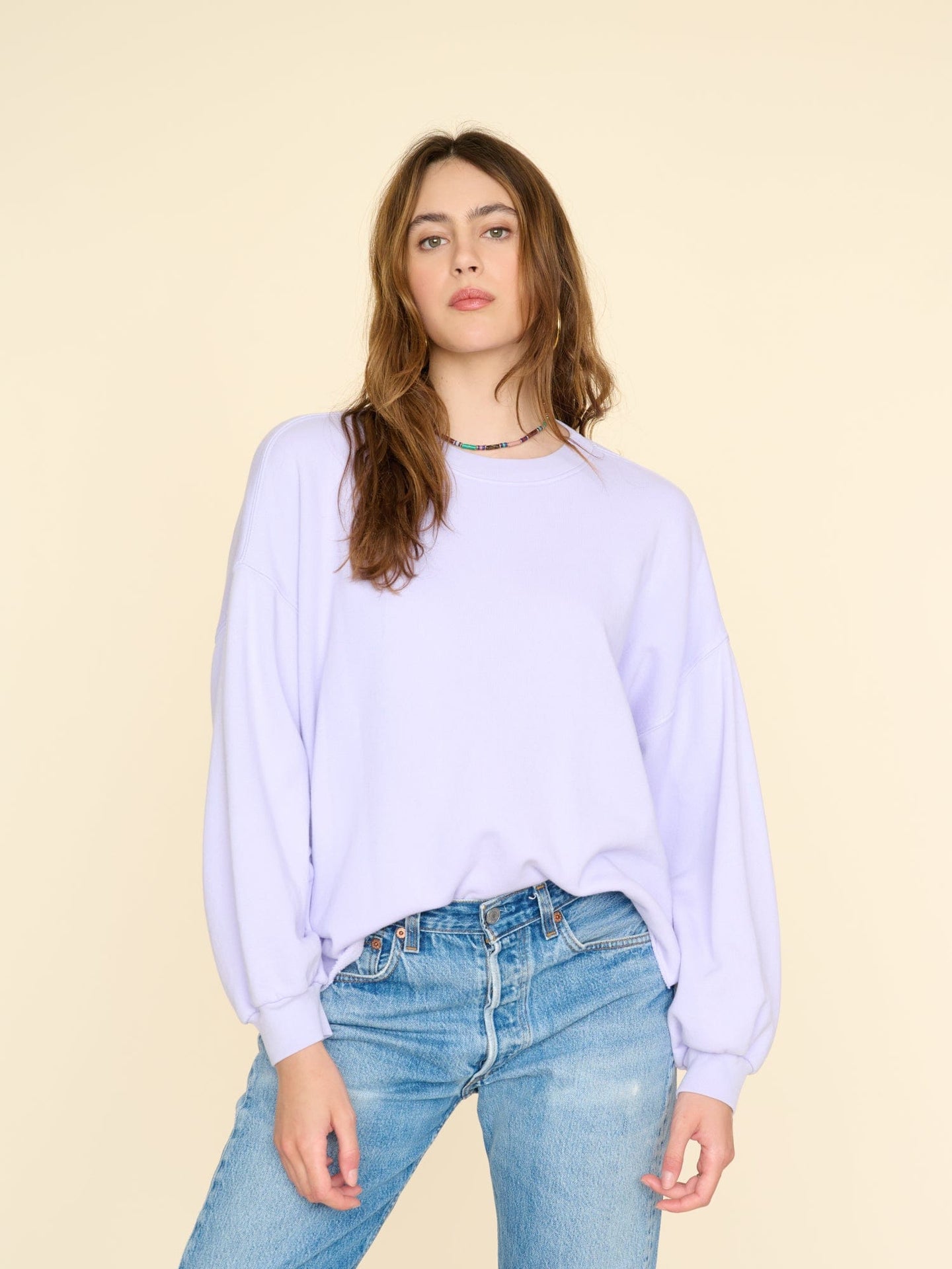 Xirena Sweatshirt Pale Iris Honor Sweatshirt