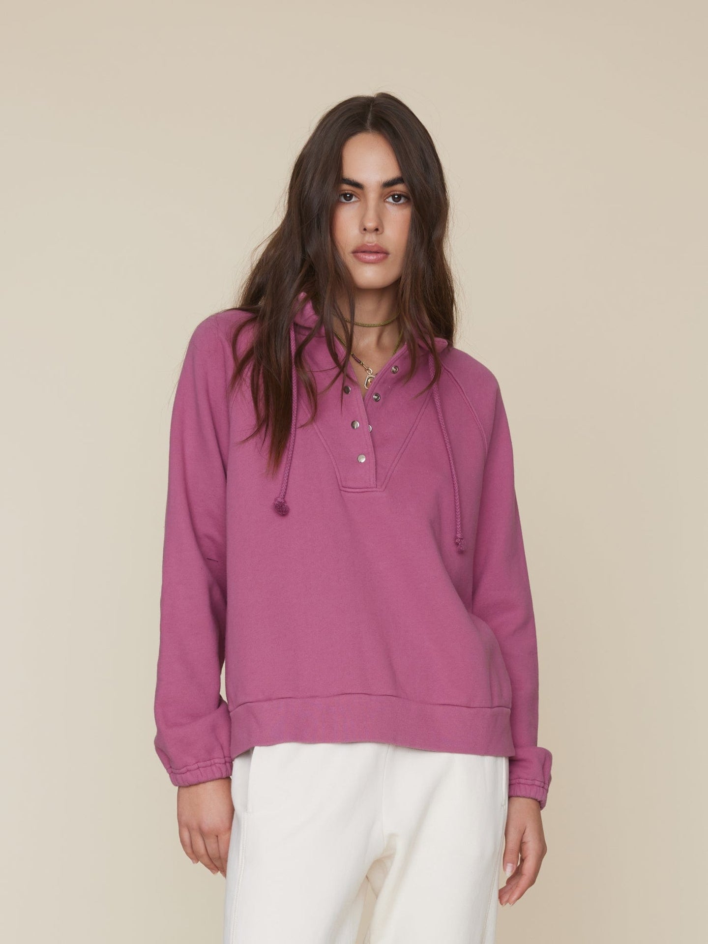 Xirena Sweatshirt Pink Clover Banks Sweatshirt