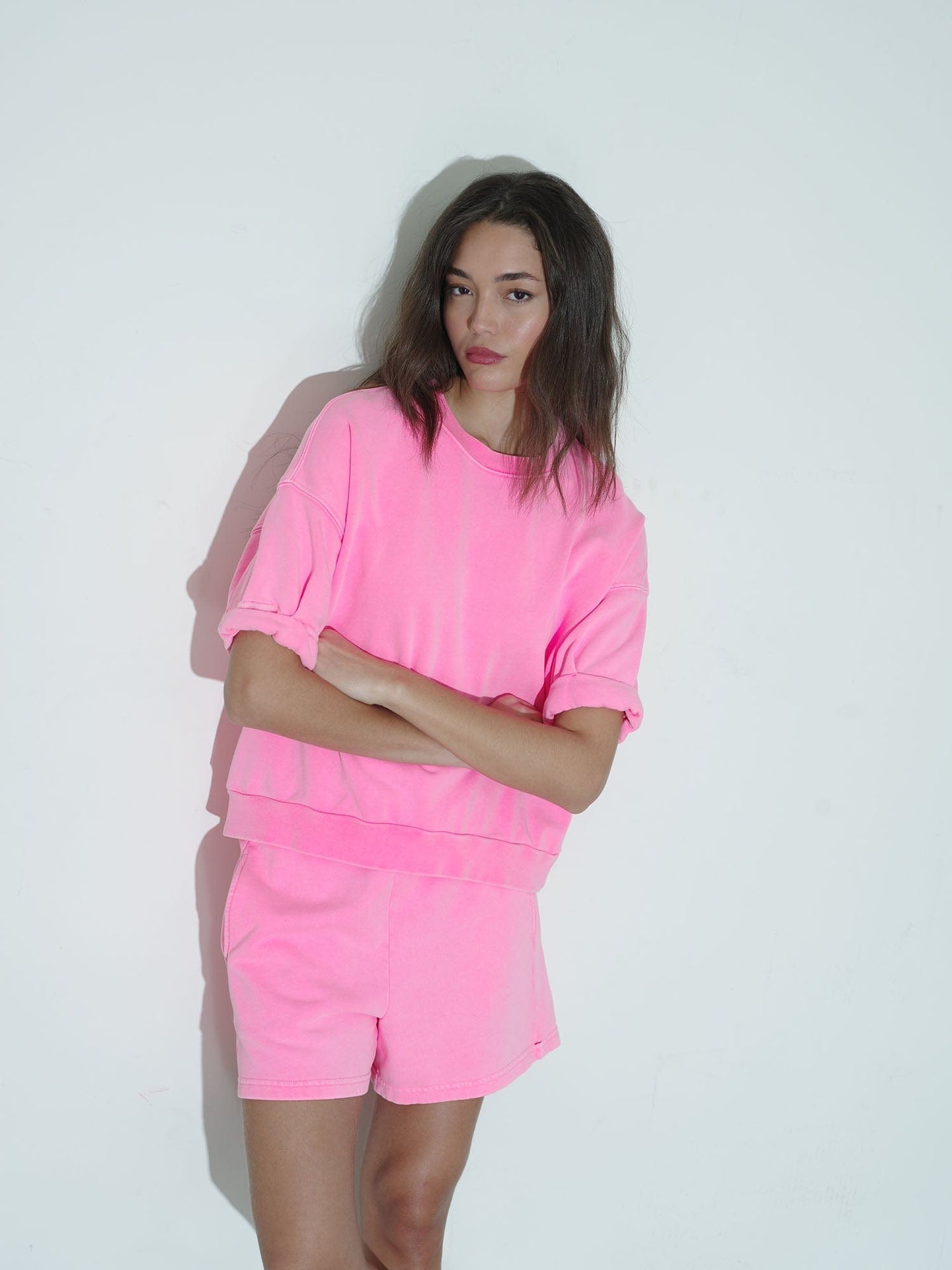 Xirena Sweatshirt Pink Torch Trixie Sweatshirt