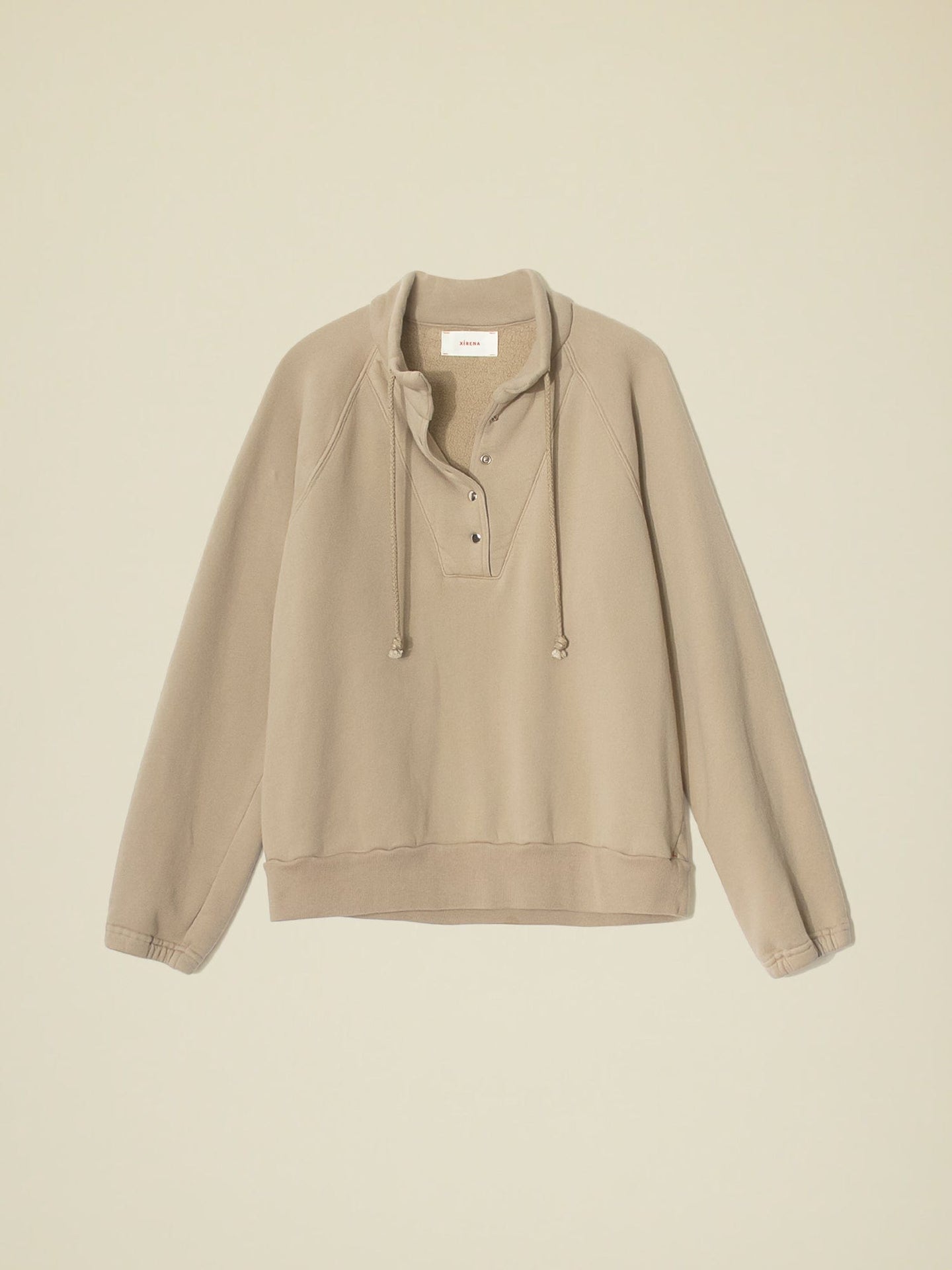 Xirena Sweatshirt Putty Banks Sweatshirt