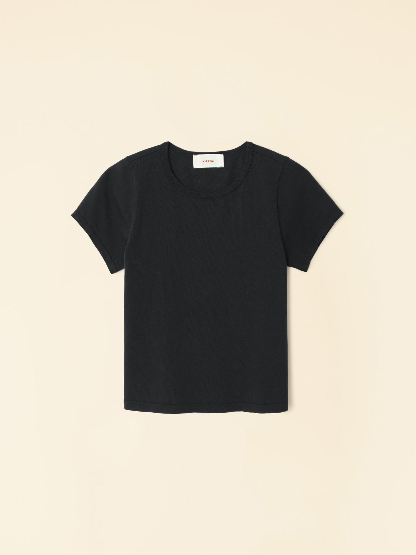 Xirena Tee Black Pixie Tee