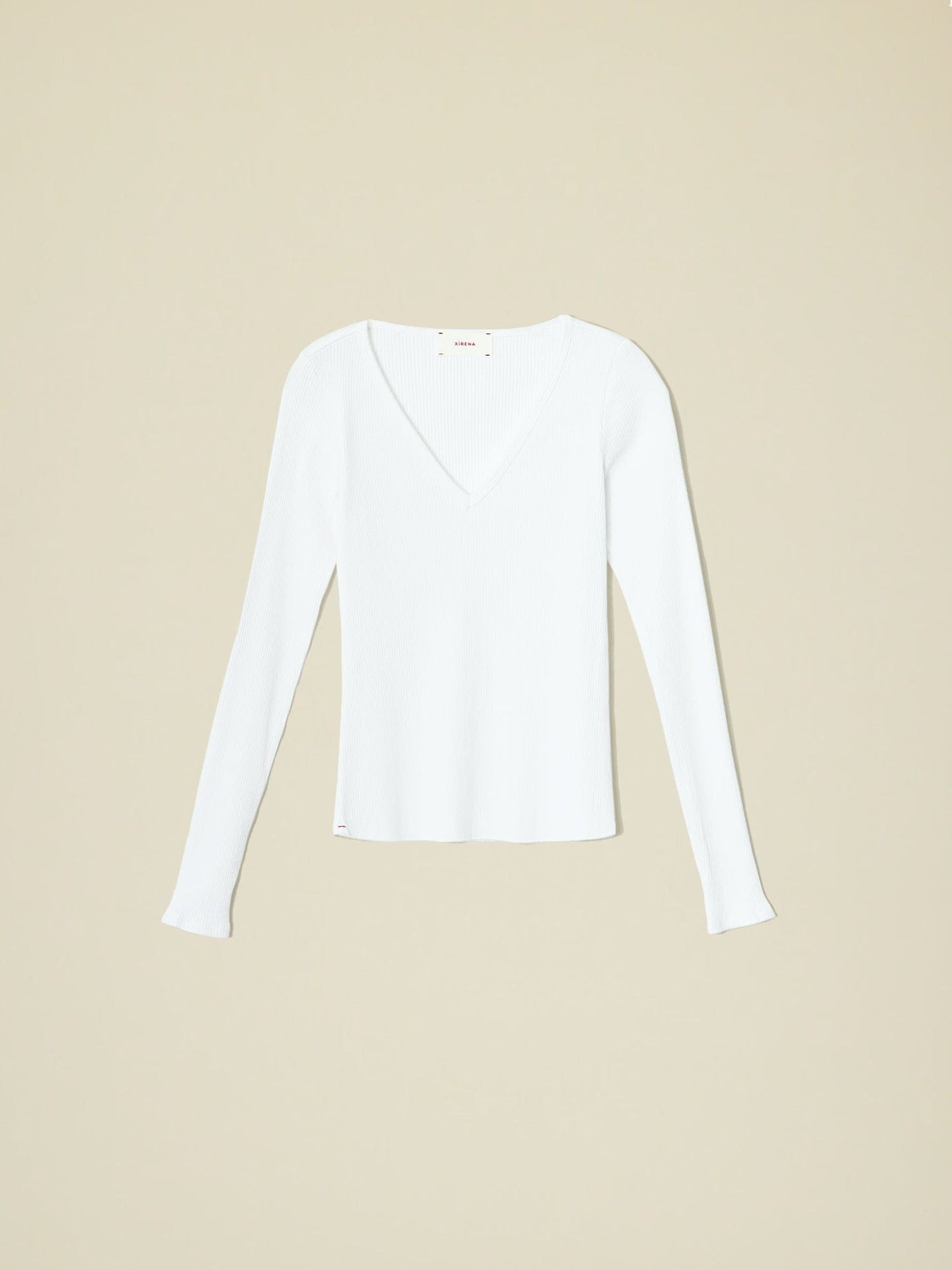 Xirena Tee White Colby Tee