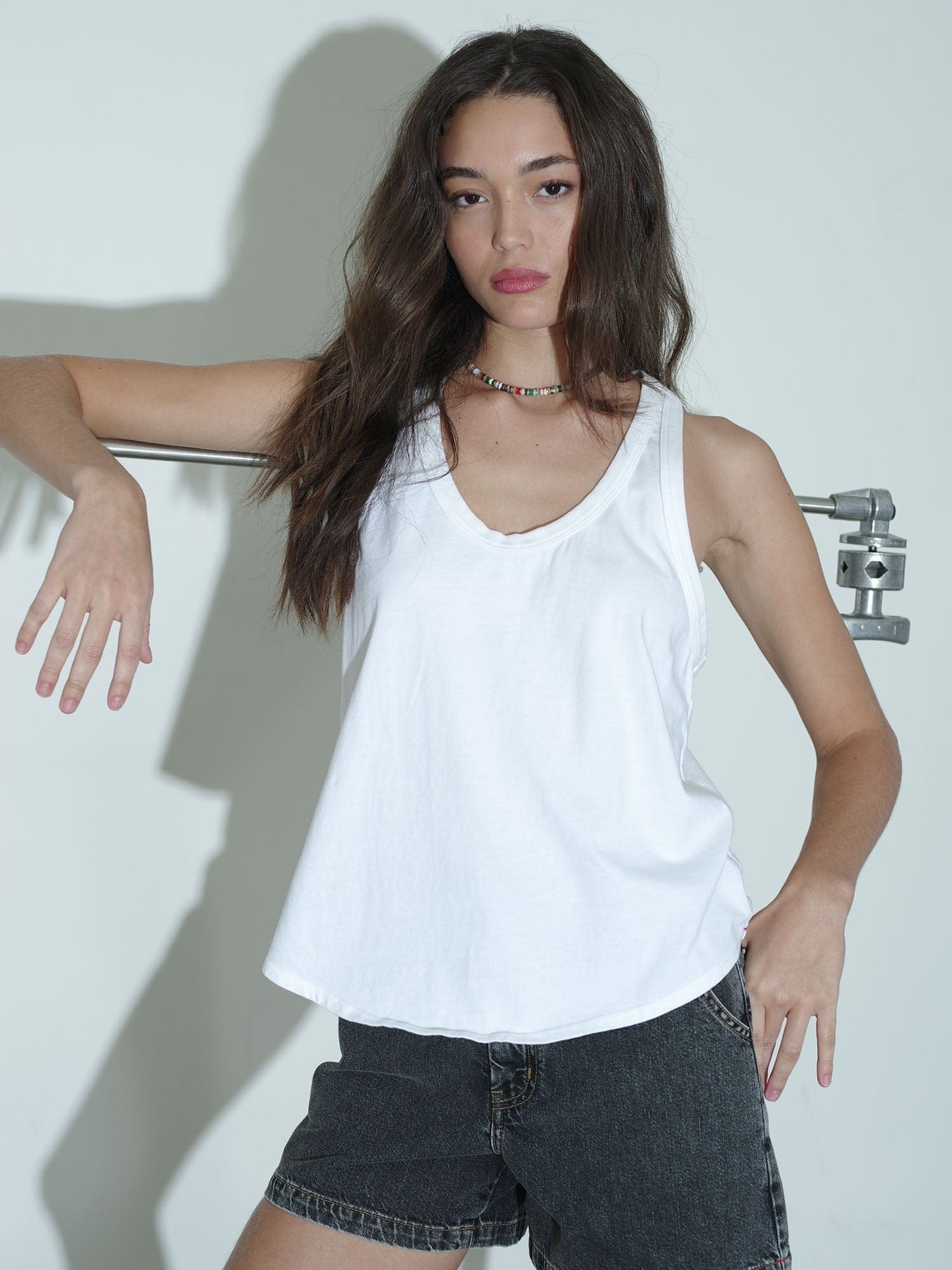 Xirena Tee White Jett Tank