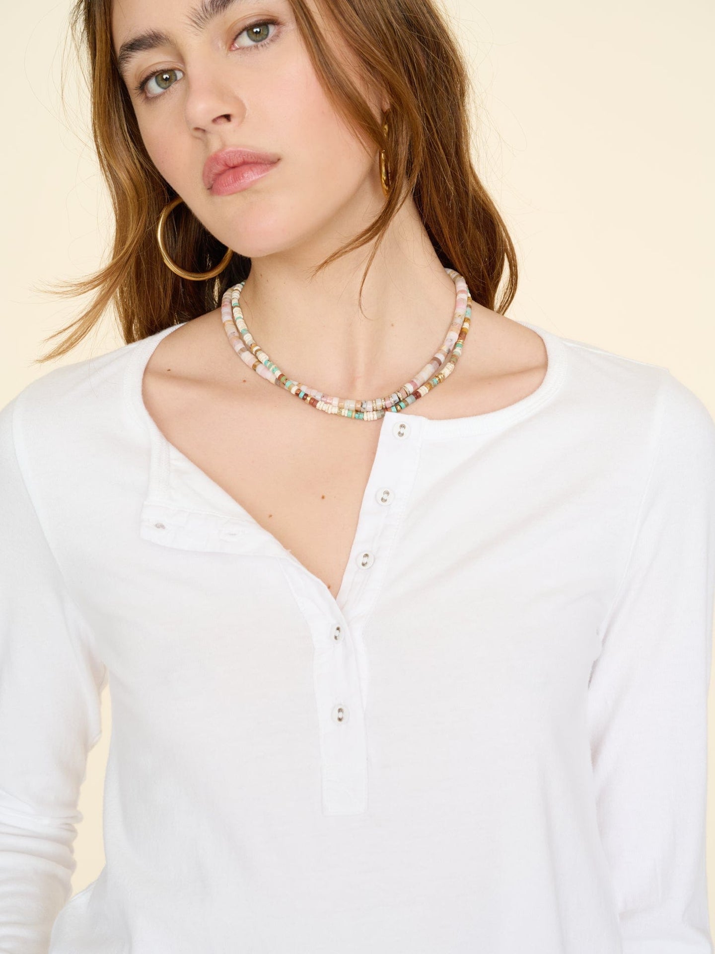 Xirena Tee White Langley Tee