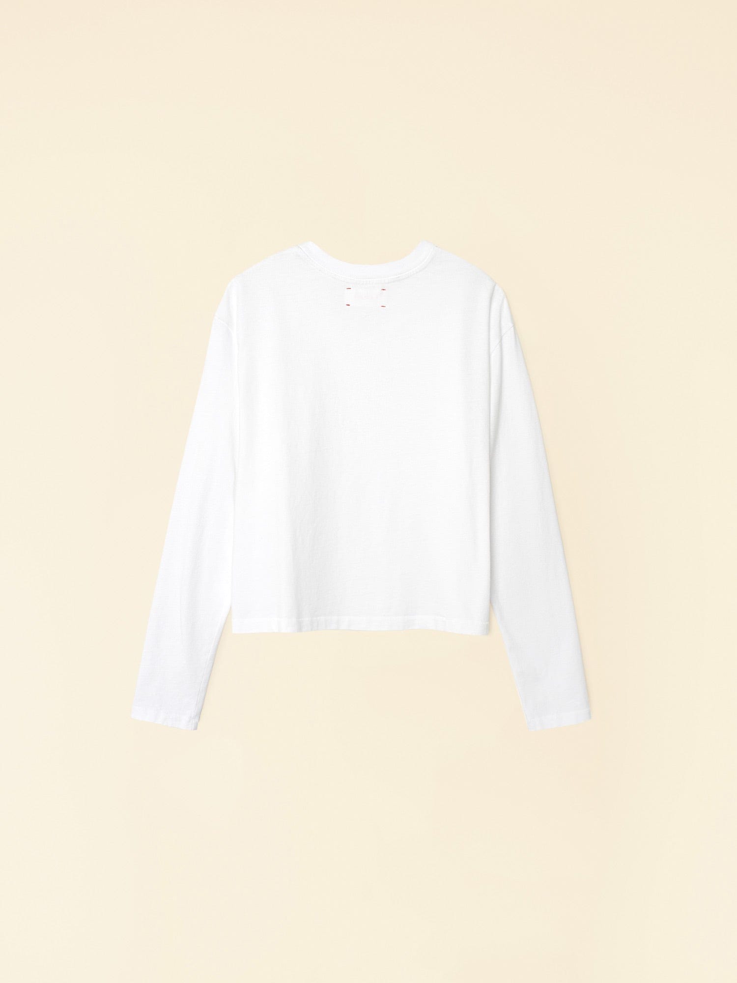 トップス pois compact long tee white White Terrance Tee