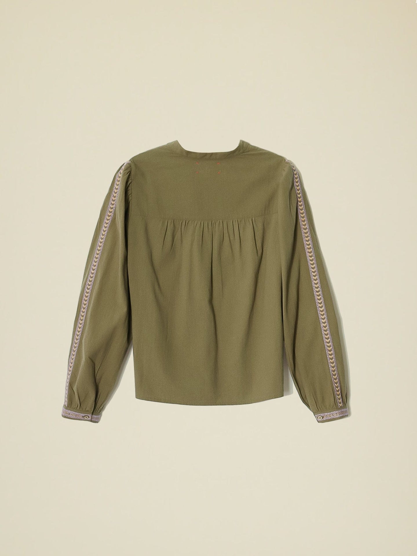 Xirena Top Army Green Delaney Top