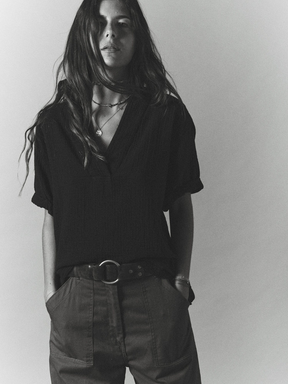 Xirena Top Black Avery Top