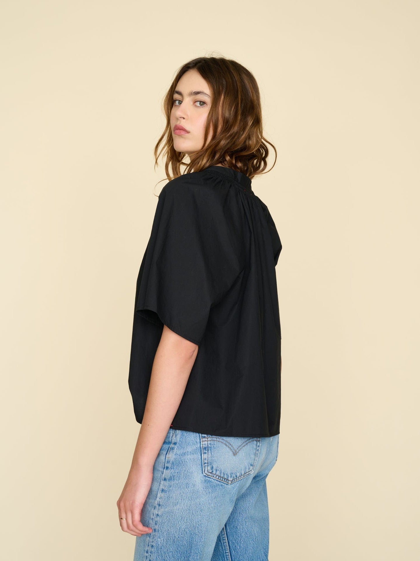 Xirena Top Black Becca Top