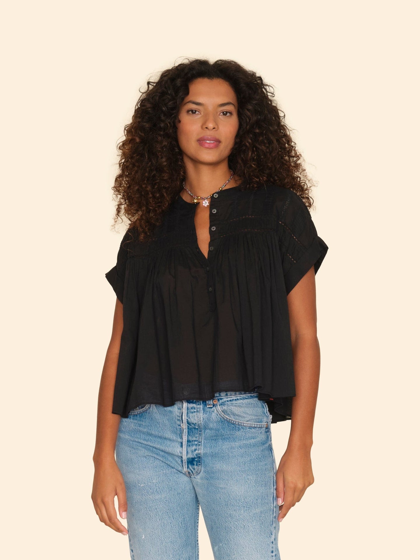 Xirena Top Black Louelle Top