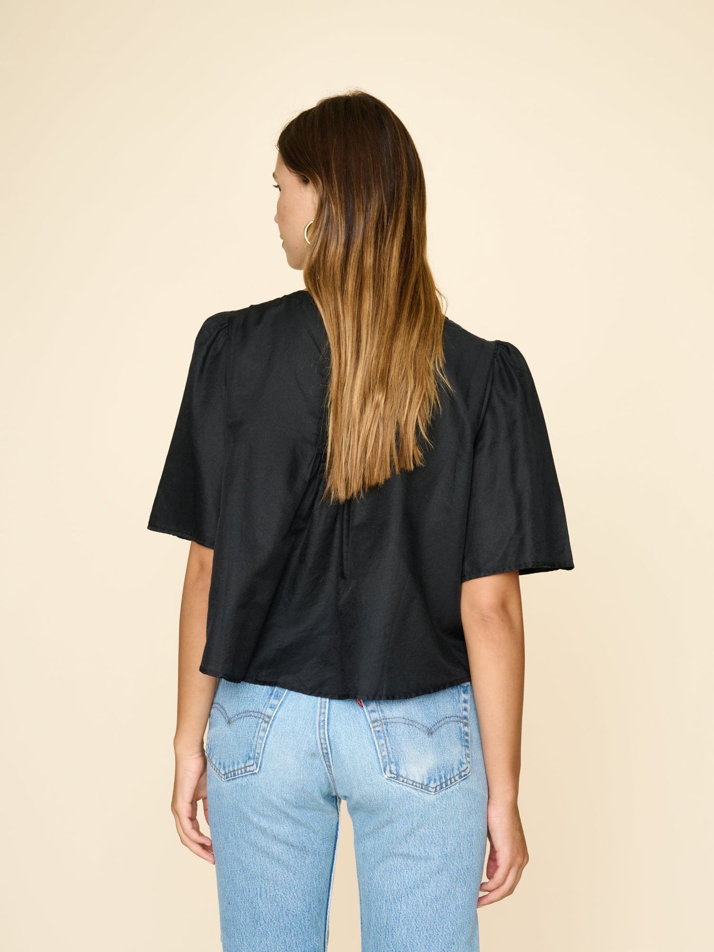 Xirena Top Black Micah Top