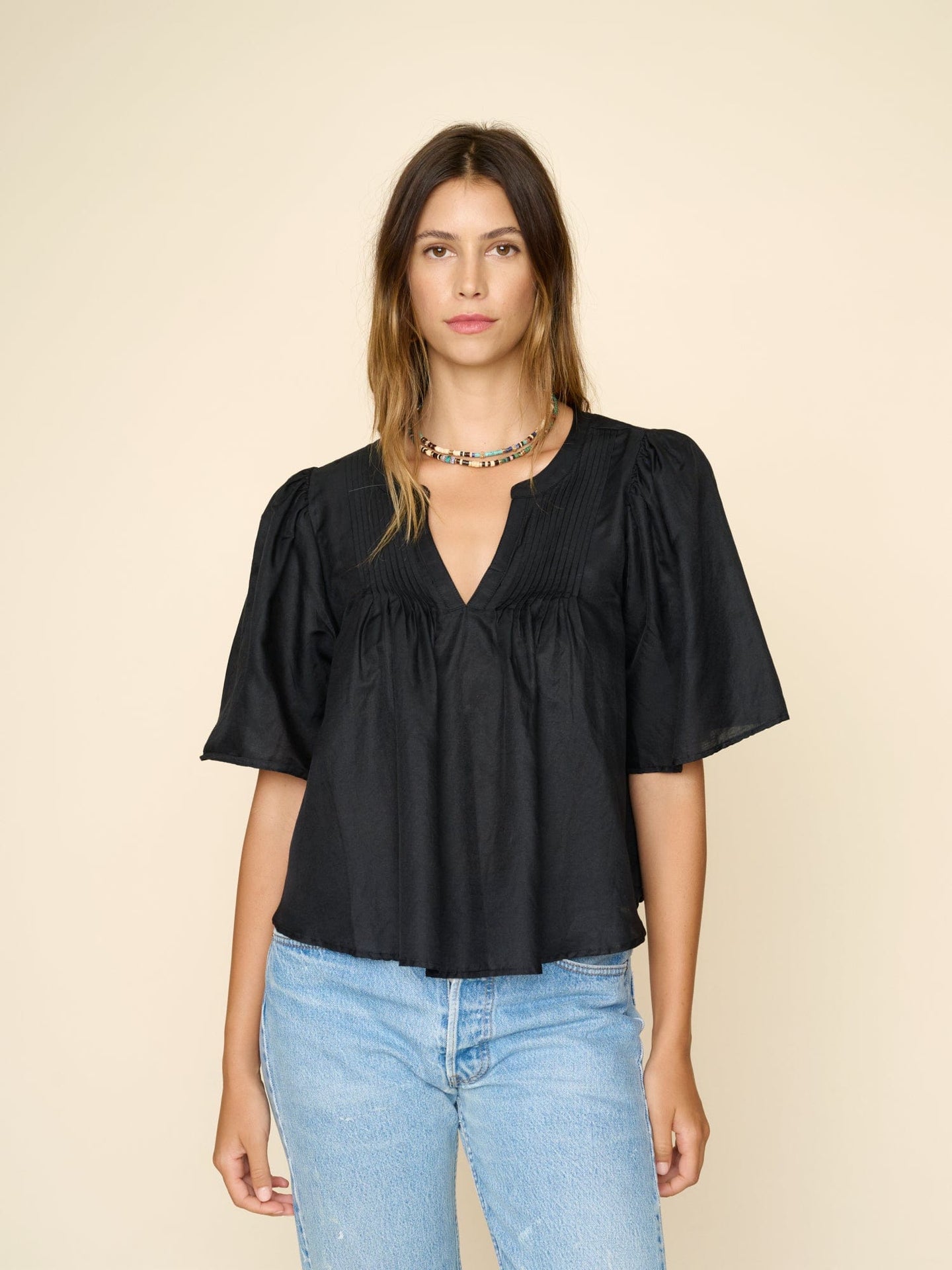 Xirena Top Black Micah Top