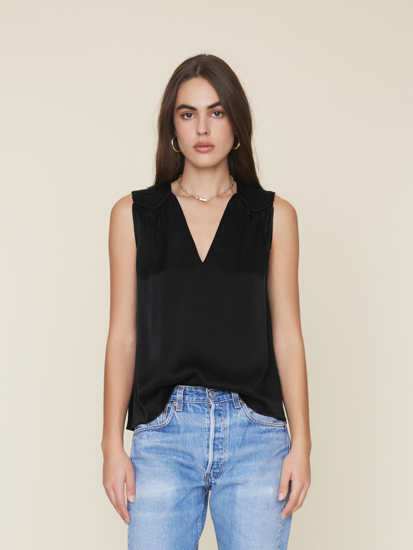 Xirena Top Black Vivi Top