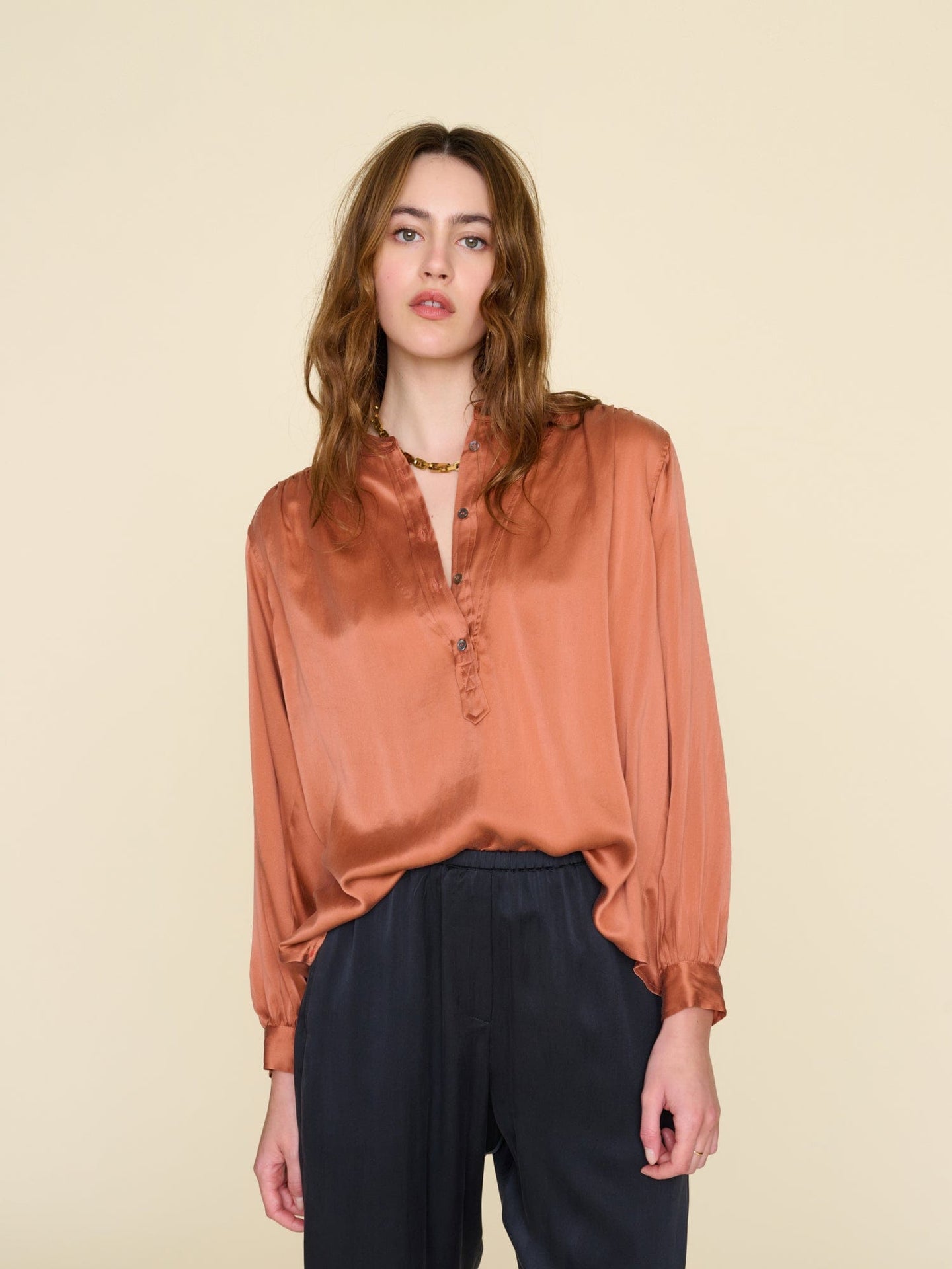 Xirena Top Copper Opal Greer Top