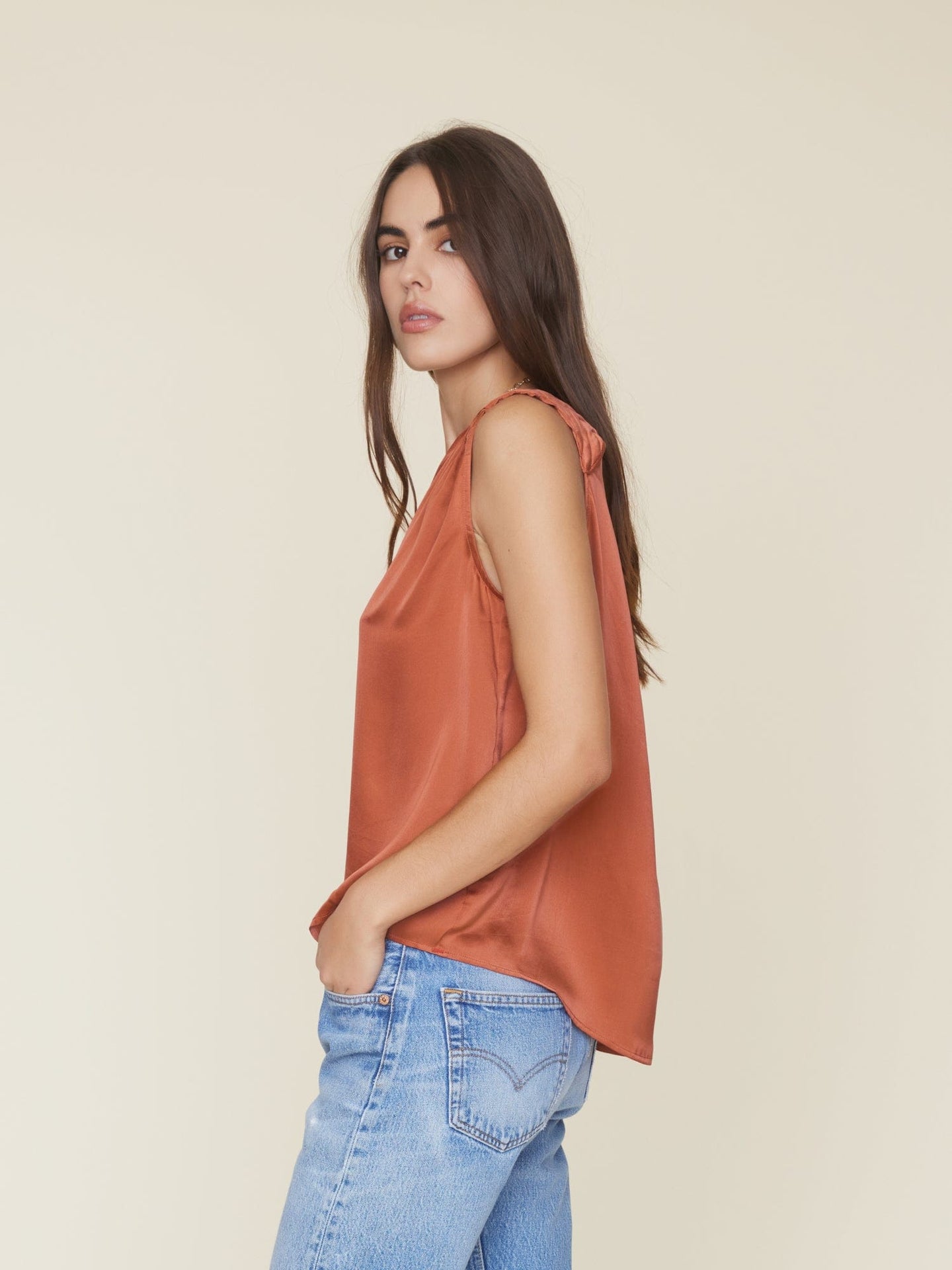 Xirena Top Copper Opal Vivi Top