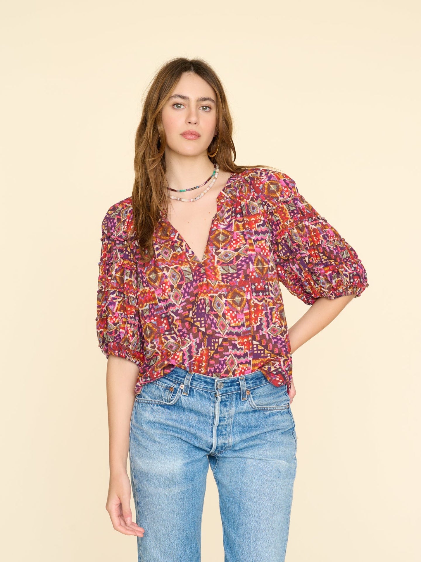 Xirena Top Kaleidoscope Lucia Top