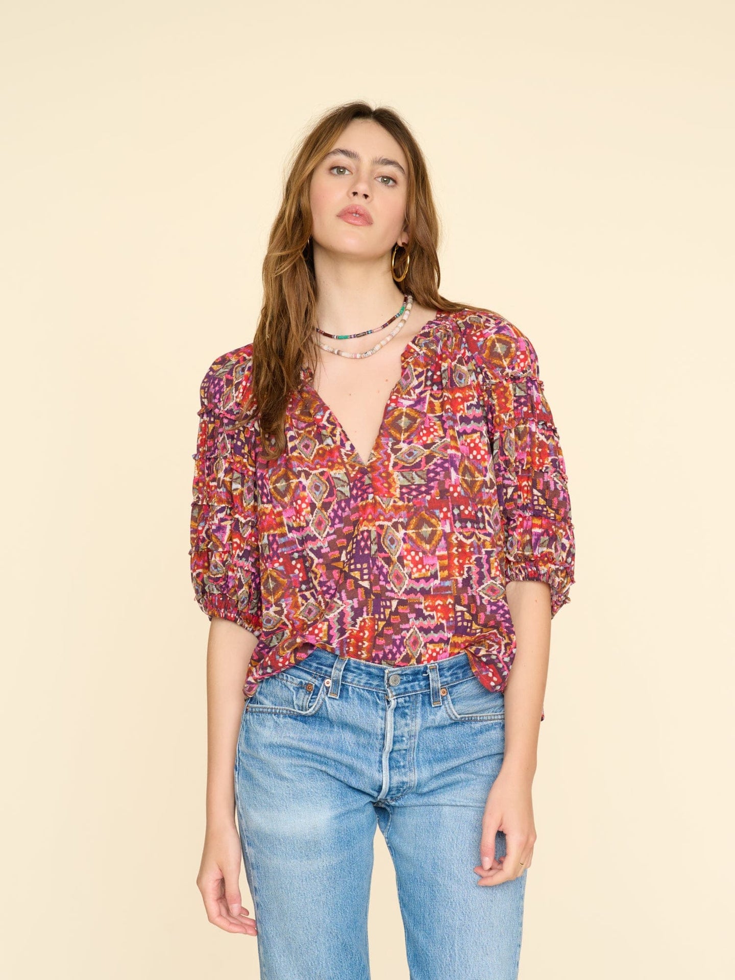 Xirena Top Kaleidoscope Lucia Top