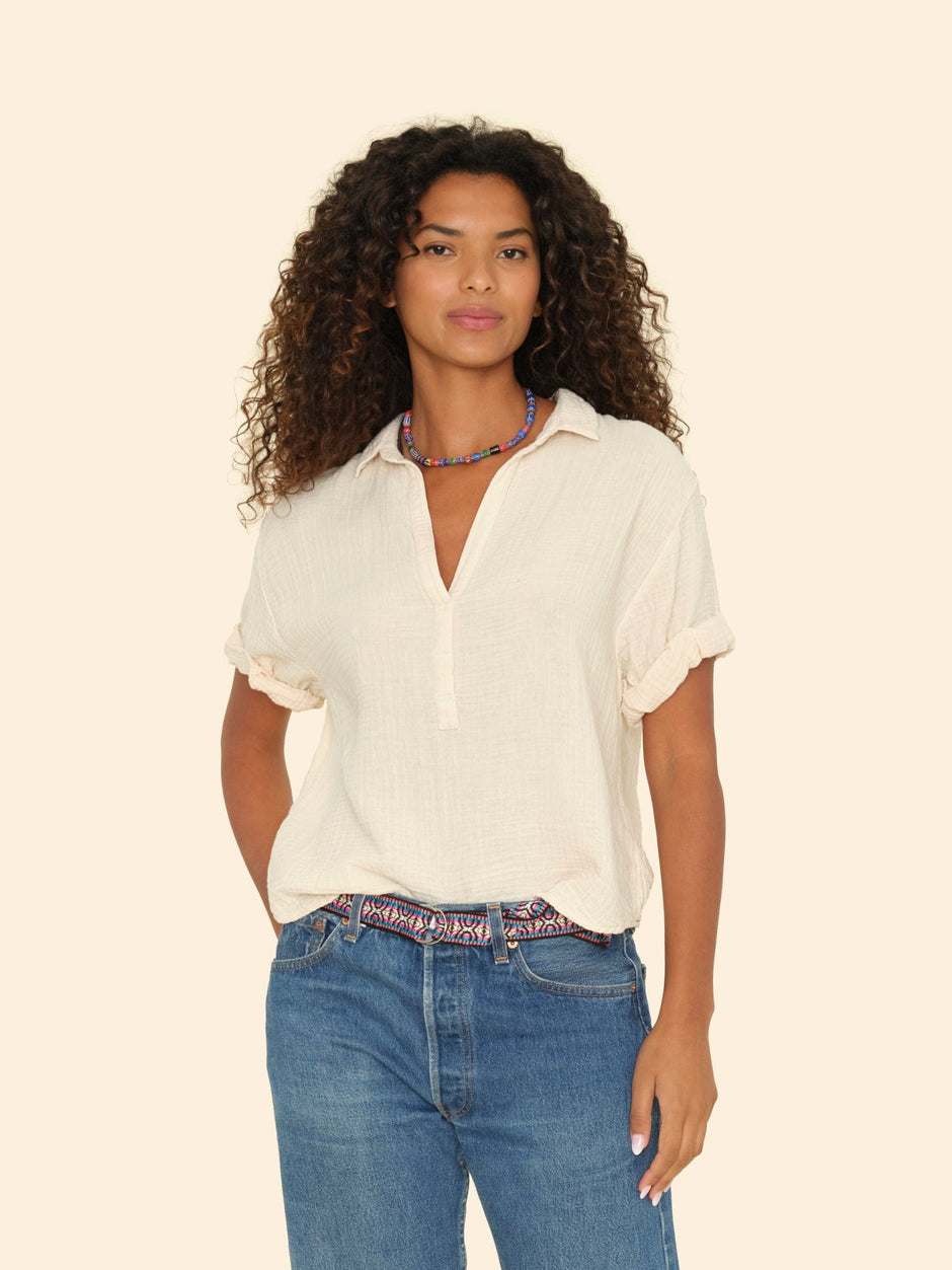 Ximena Stripe Top