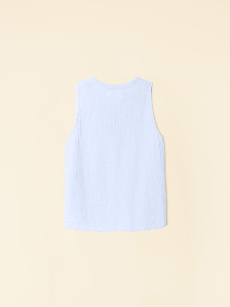 Xirena Top Pale Sky Tish Top