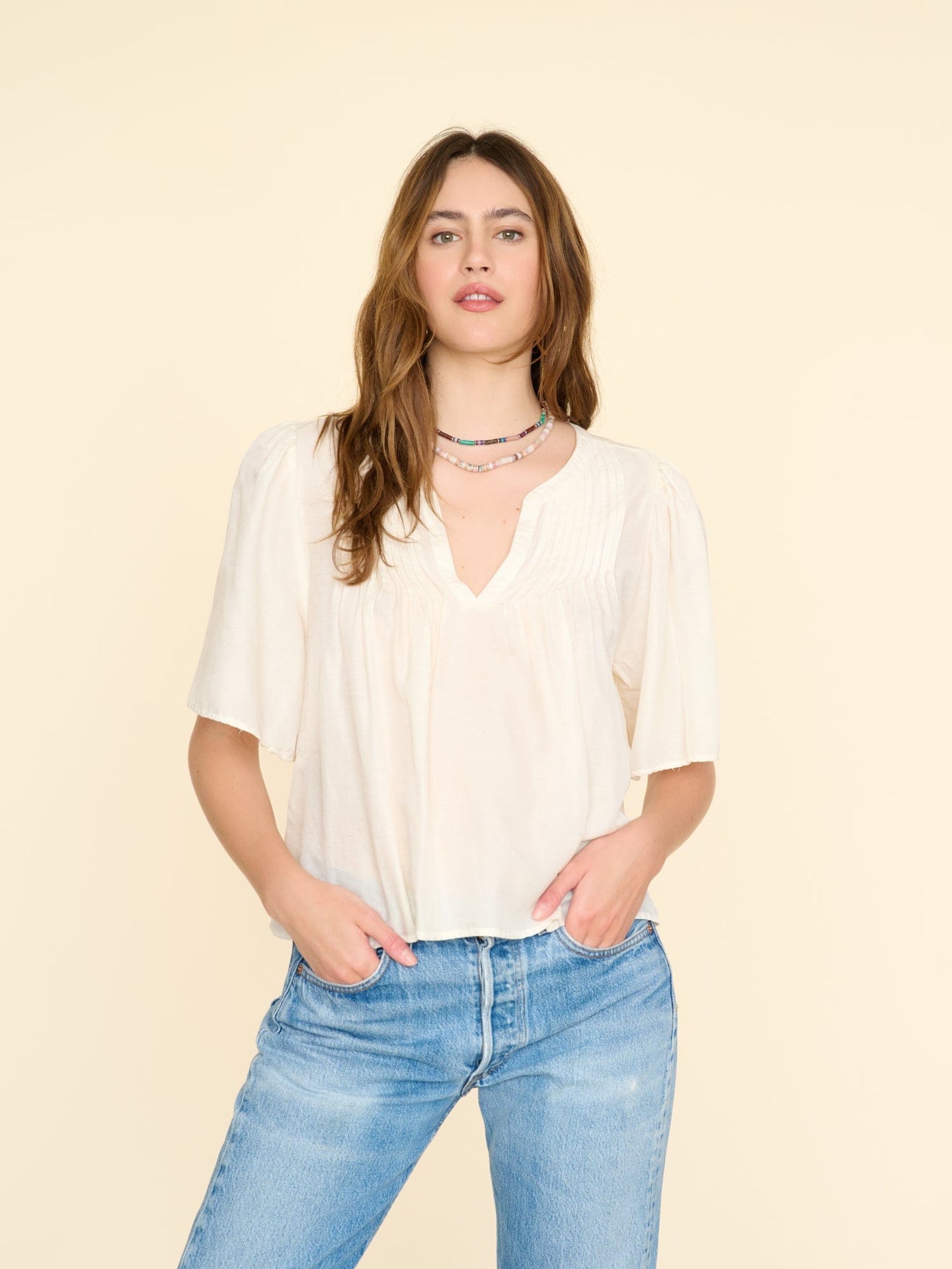 Xirena Top Pearl Micah Top