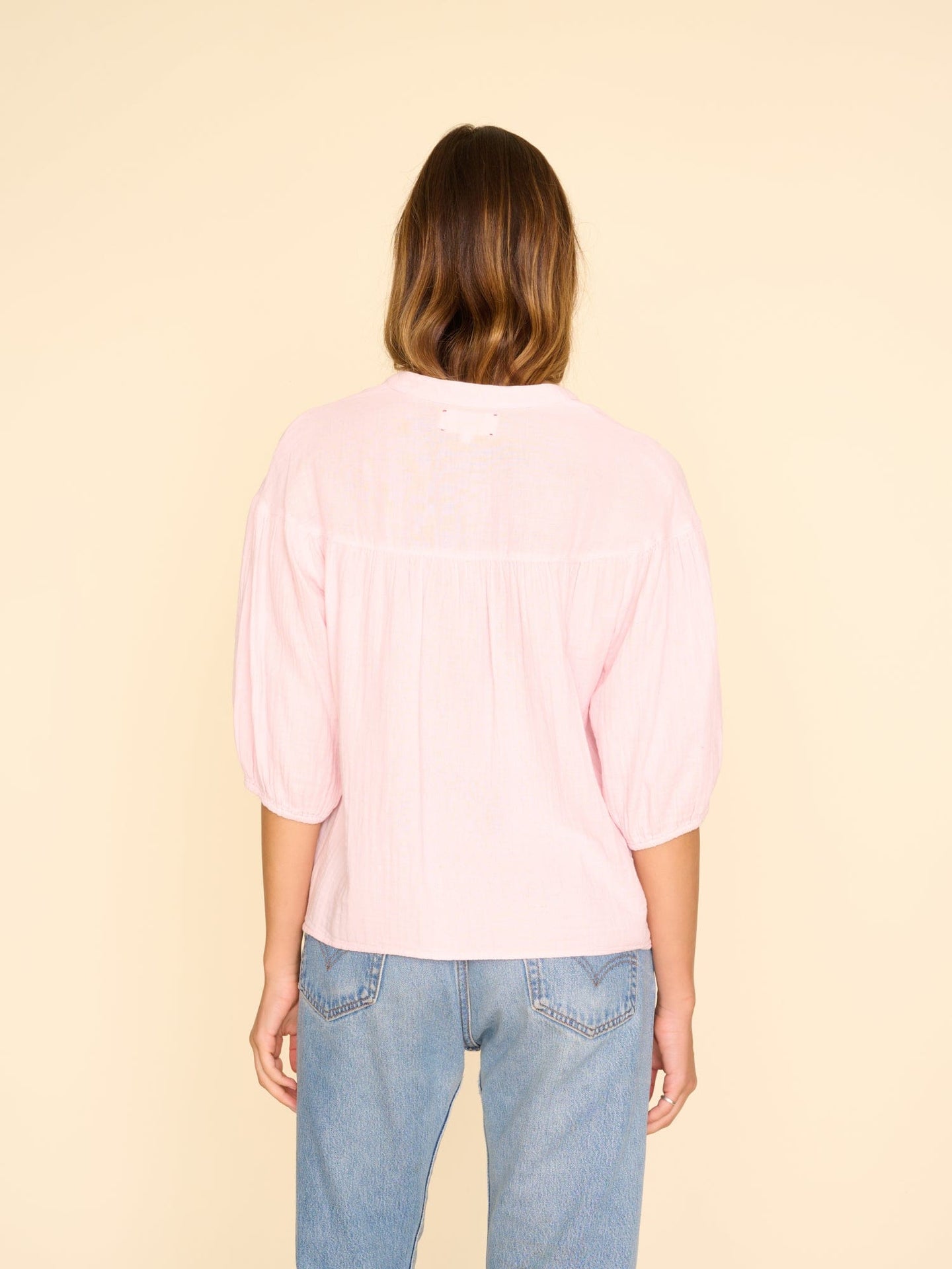 Xirena Top Soft Pink Clem Top