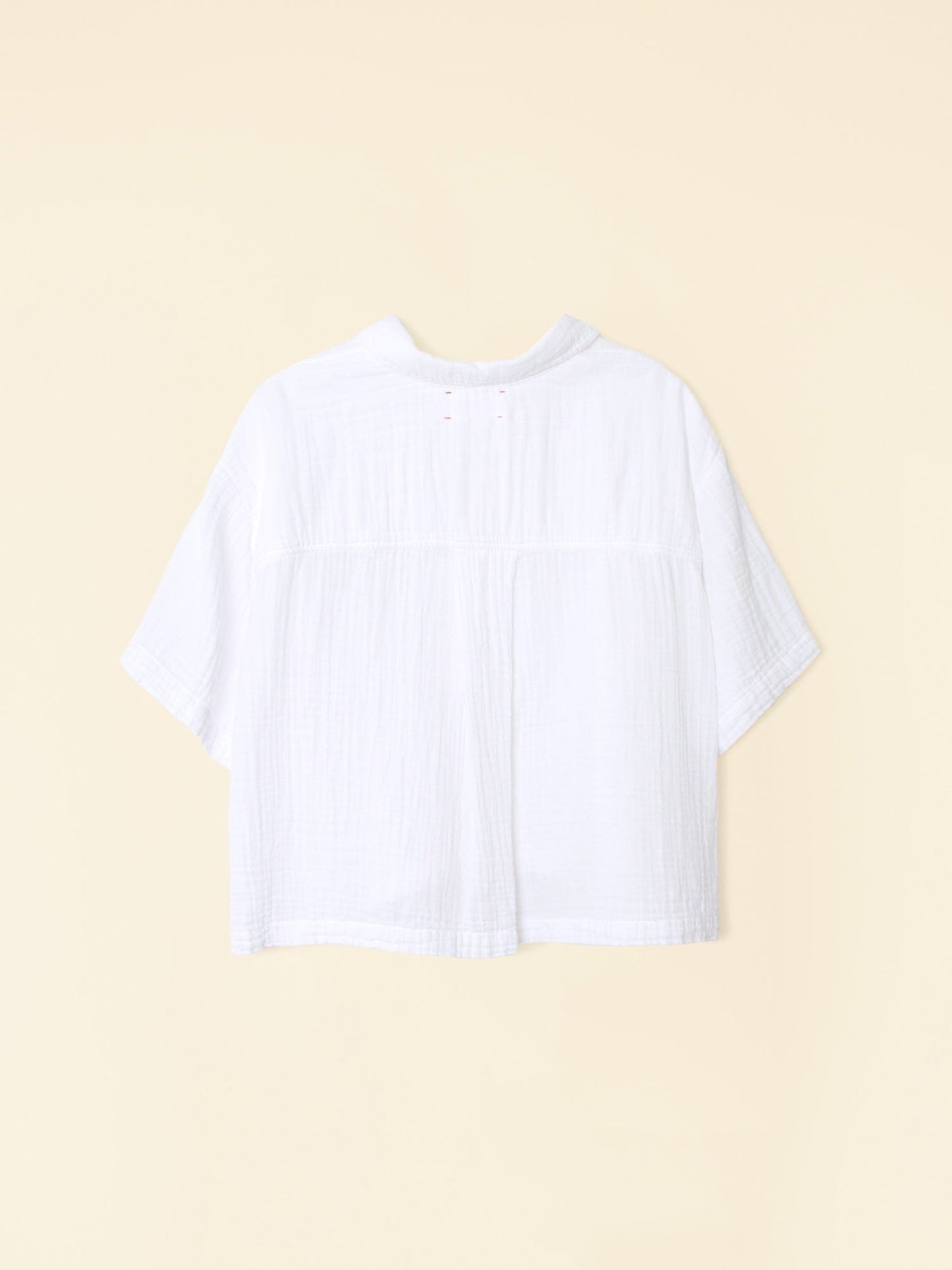 Xirena Top White Ansel Gauze Top