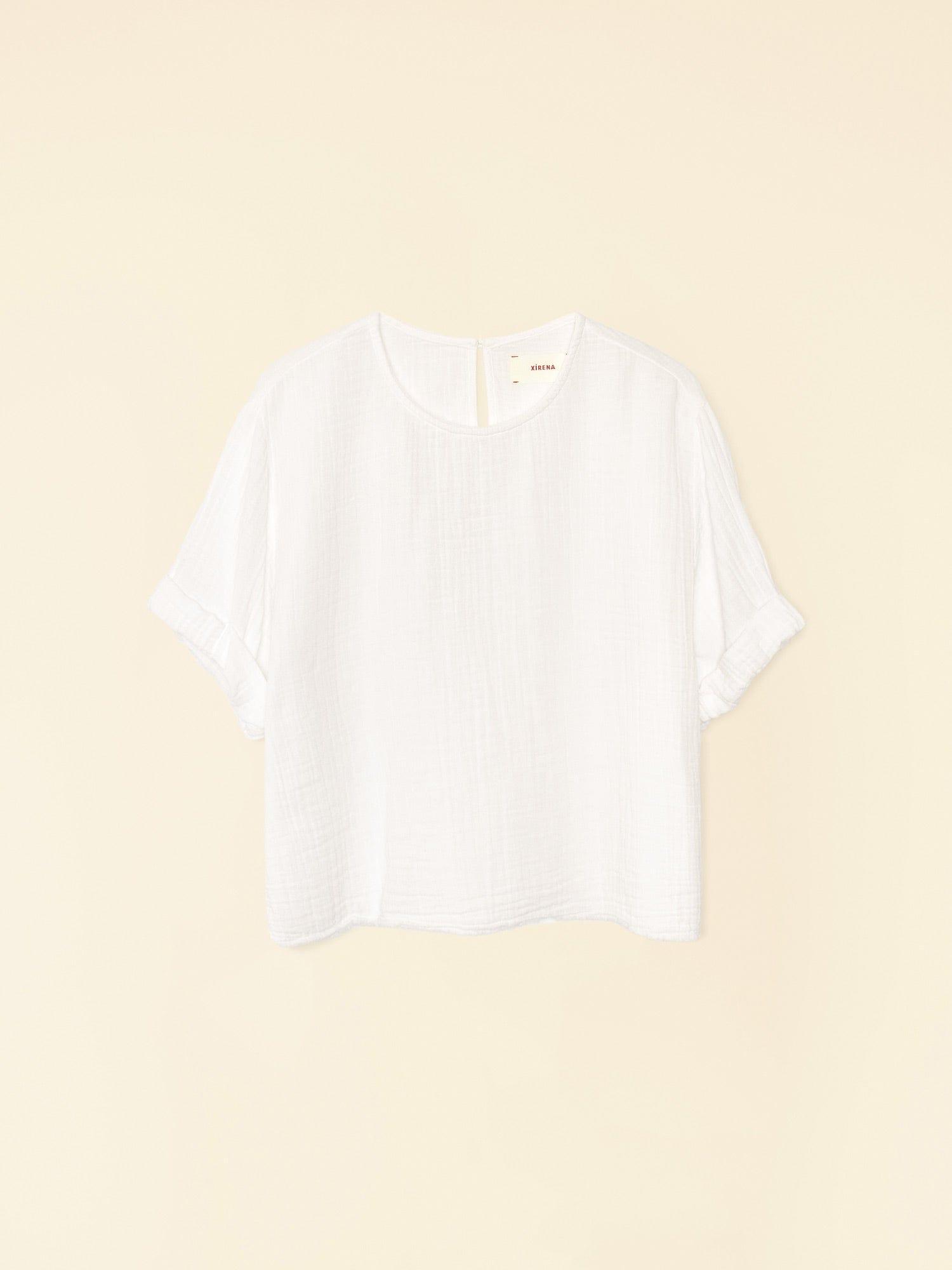 White Carson Top