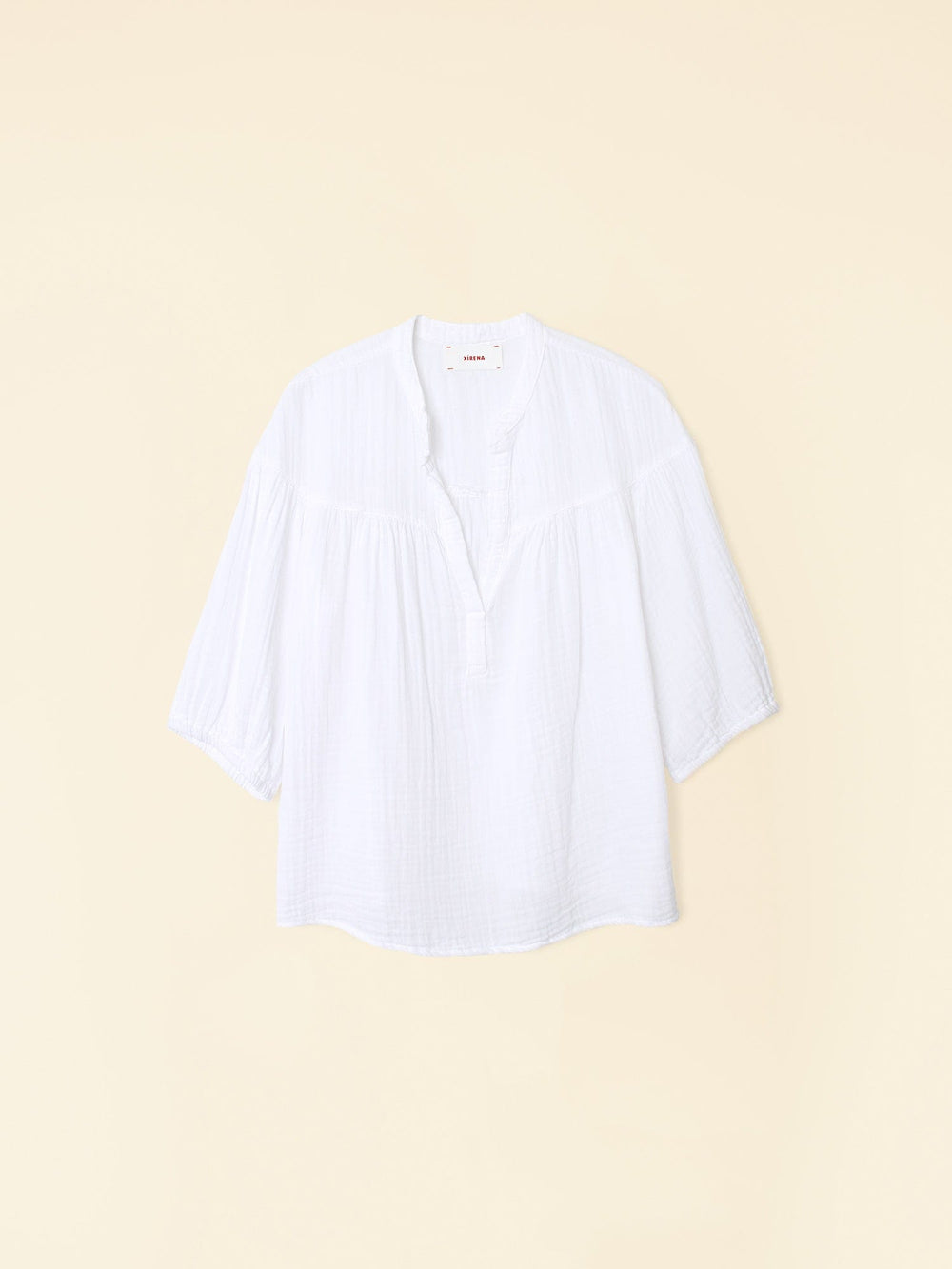 Xirena Top White Clem Top