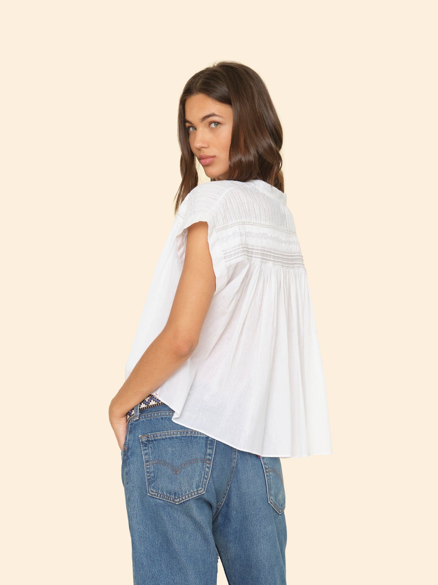 White Luane Top