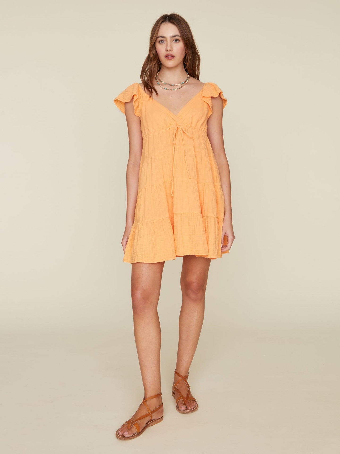 Xirena Dress Apricot Sonnet Dress