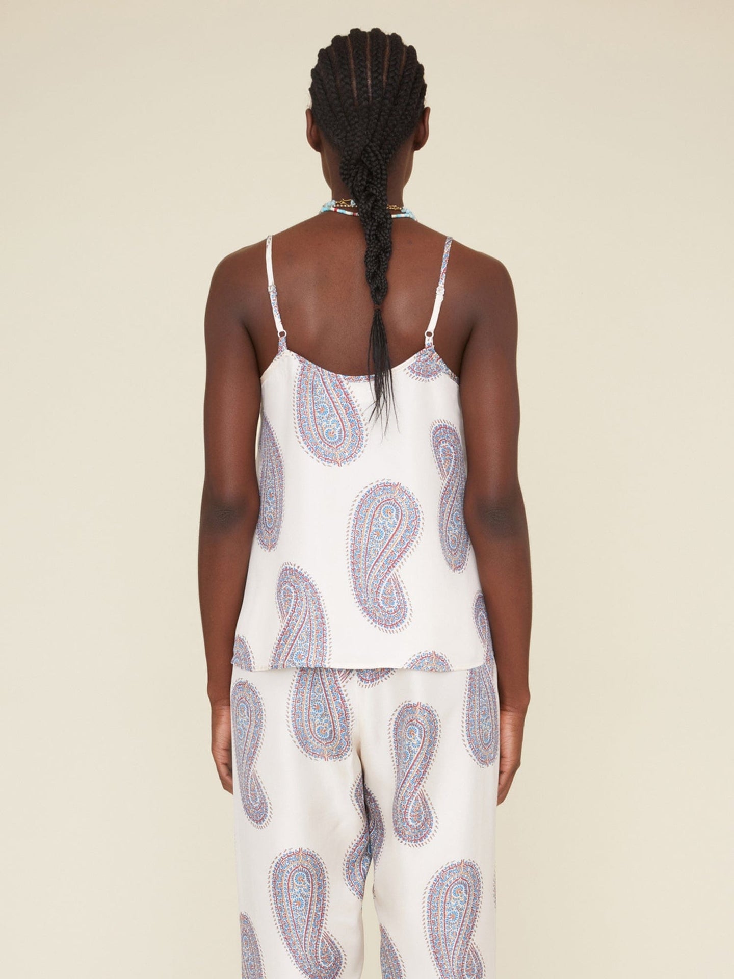 Xirena Dress Ivory Paisley Rei Top