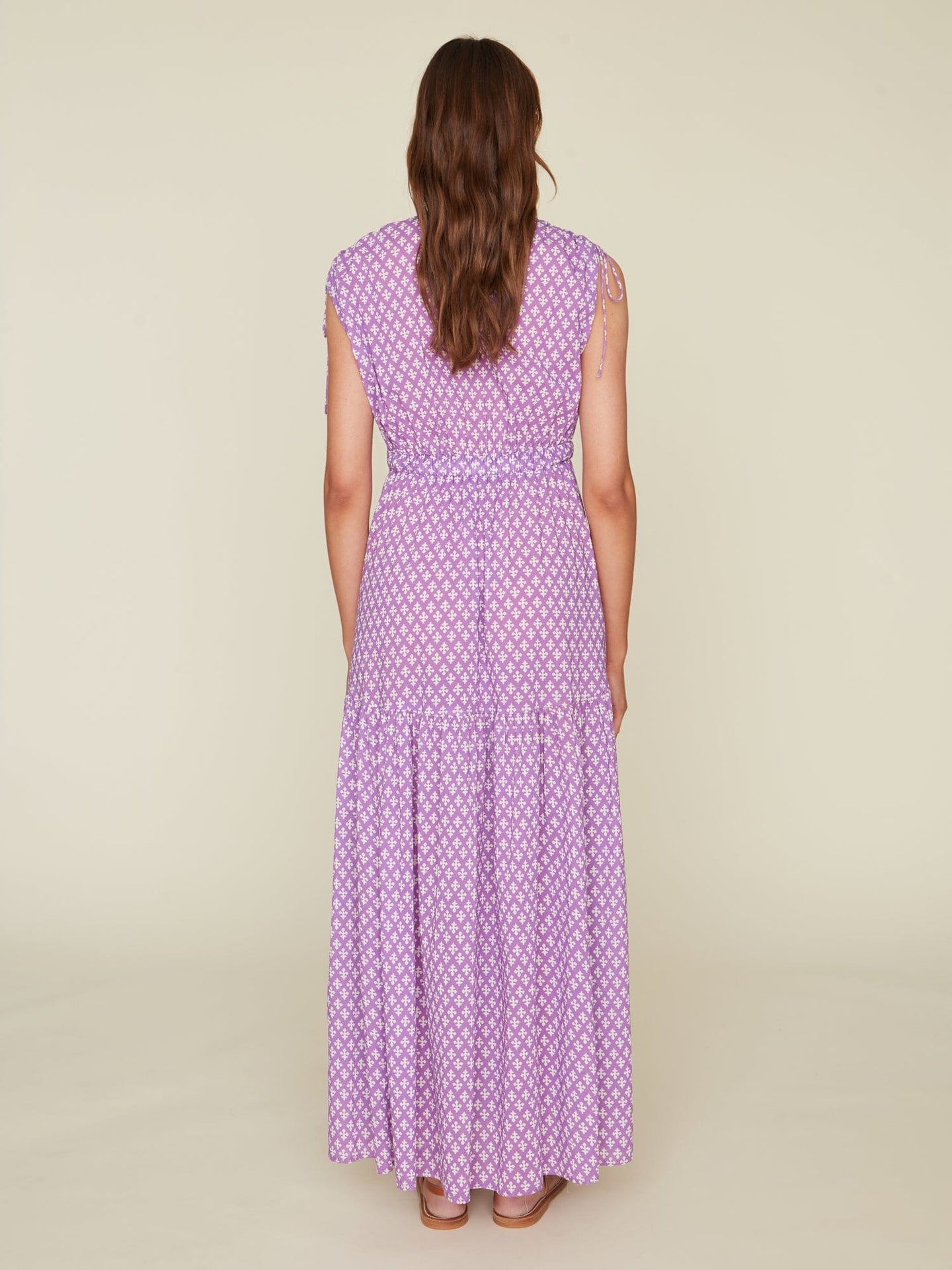 Xirena Dress Purple Clover Cecily Dress