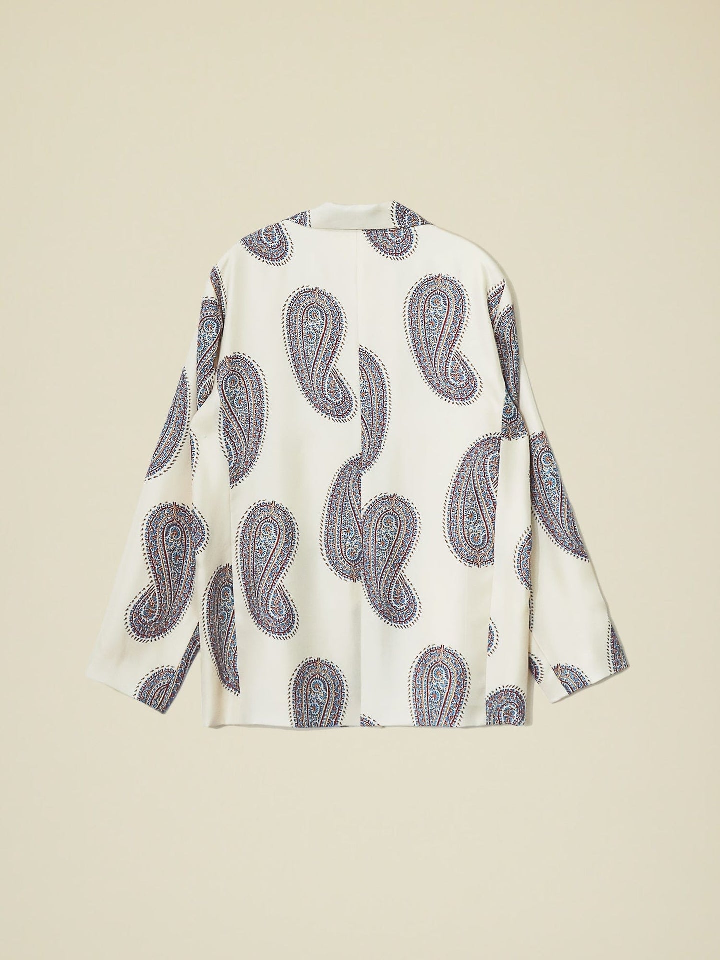 Xirena Jacket Ivory Paisley Rowe Blazer