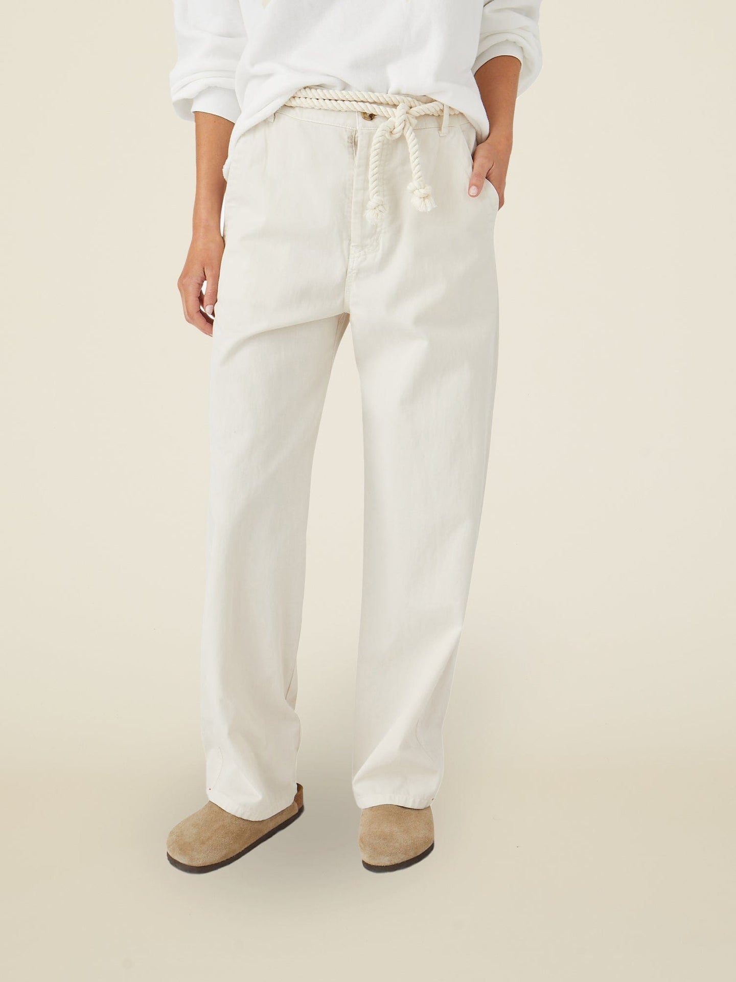 Xirena Pant Salt Baylor Twill Pant