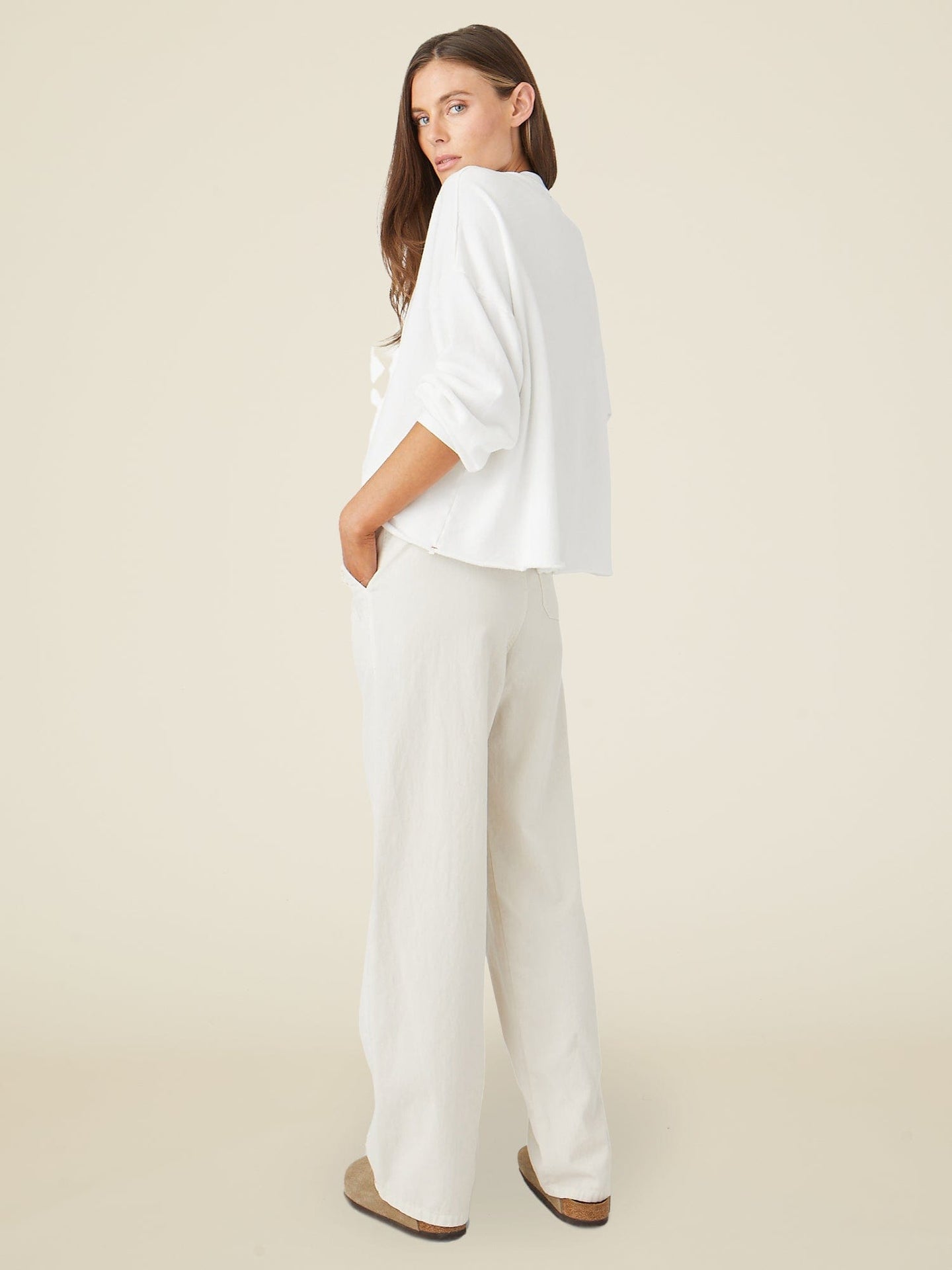 Xirena Pant Salt Baylor Twill Pant