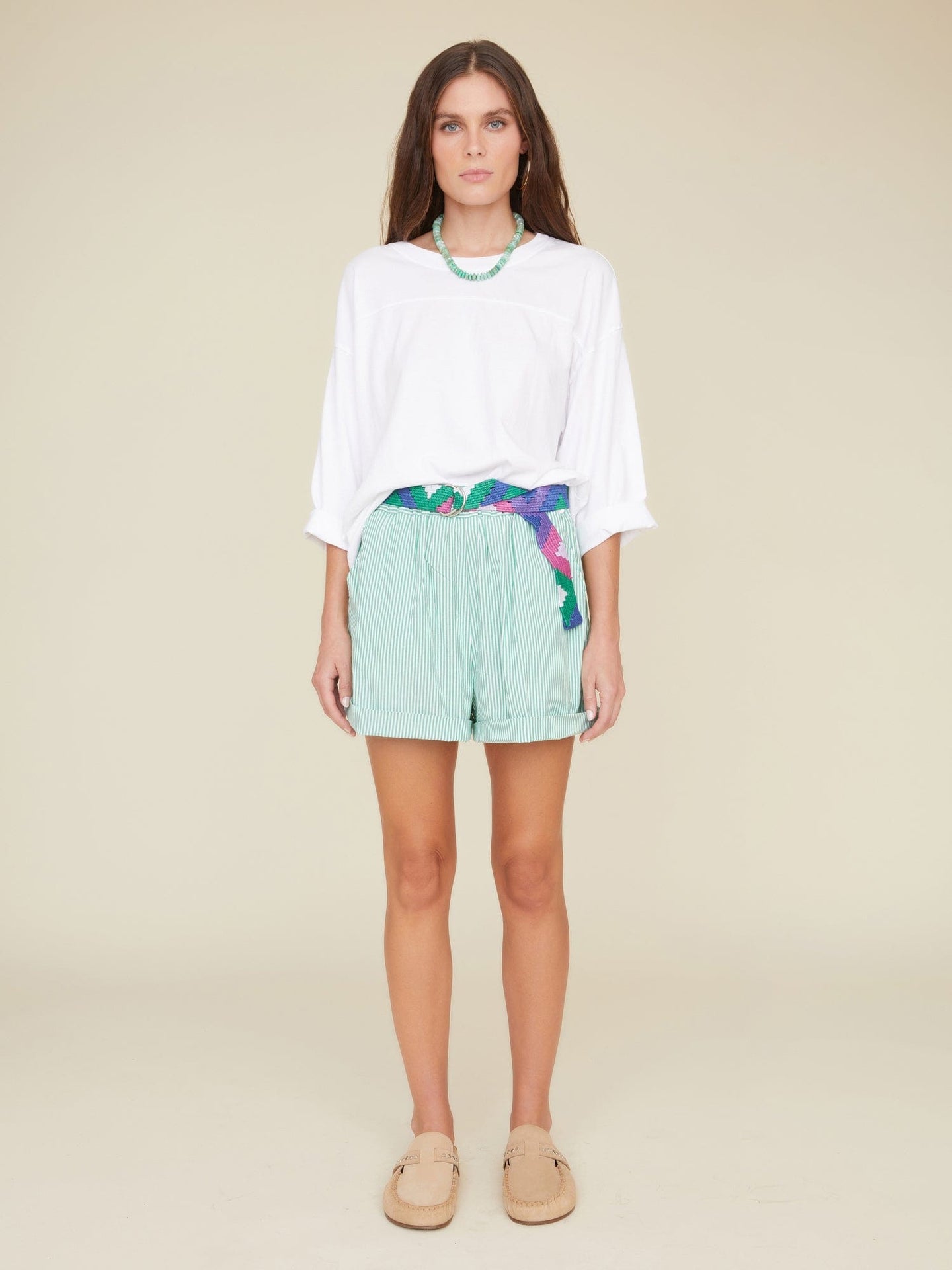 Xirena Short Clover Stripe Caysen Short