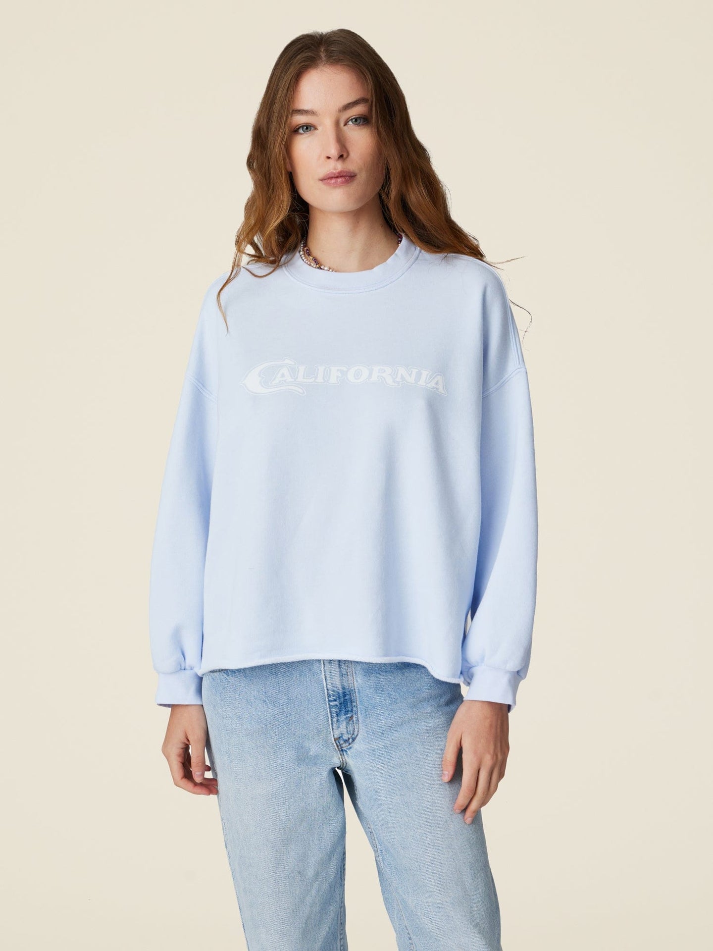 Xirena Sweatshirt Powder Blue Cali Honor Sweatshirt