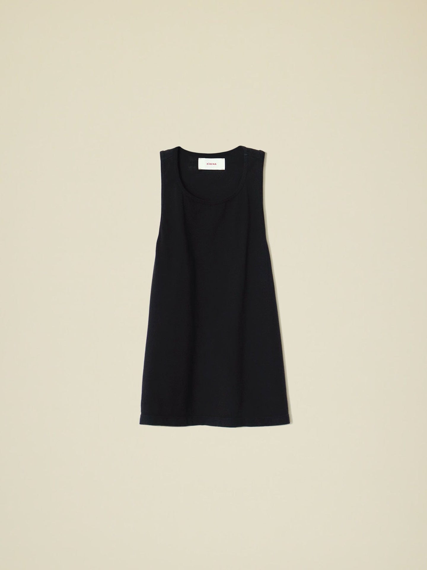 Xirena Tee Black Della Tank Top