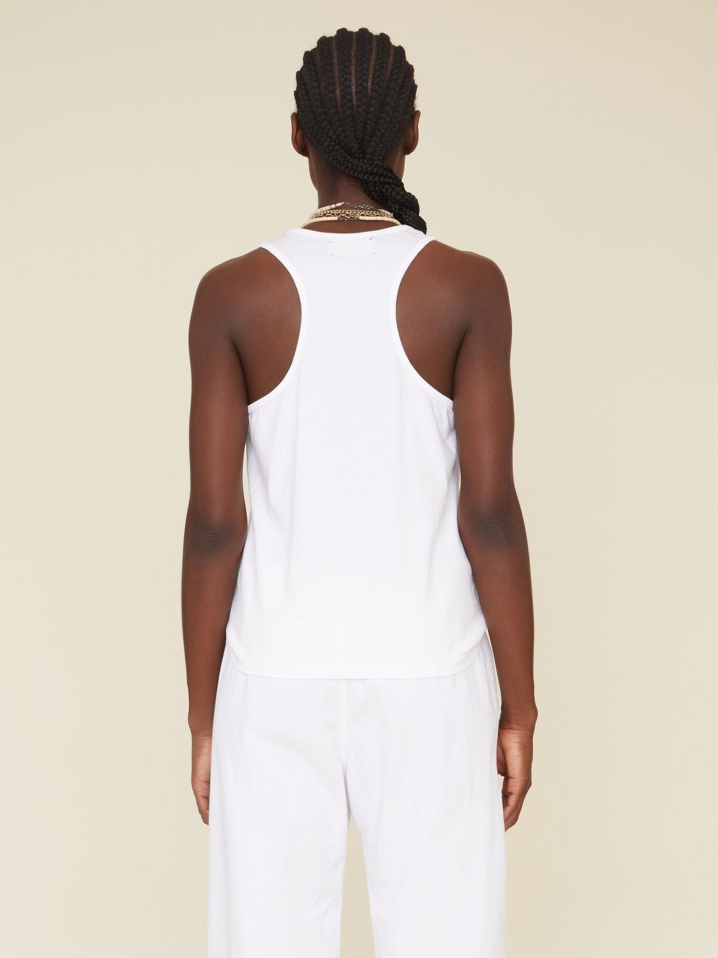 Xirena Tee White Della Tank Top